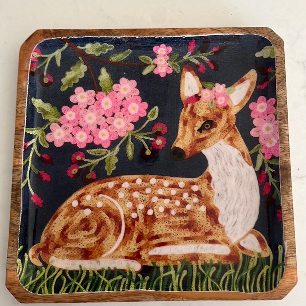 NWT Deer 🦌 Laquer tray